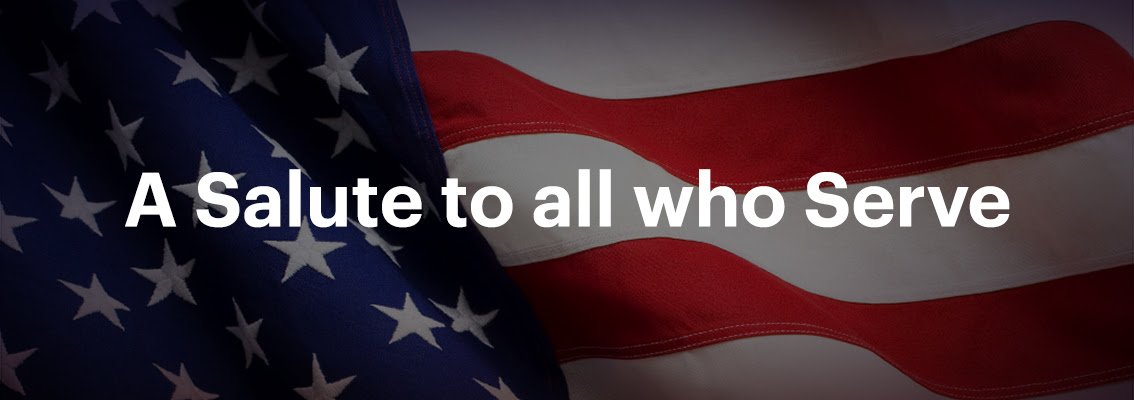 REAgentEDU's tweet photo. We honor, salute, and thank all those who have served our country. https://t.co/in2etBkxKk