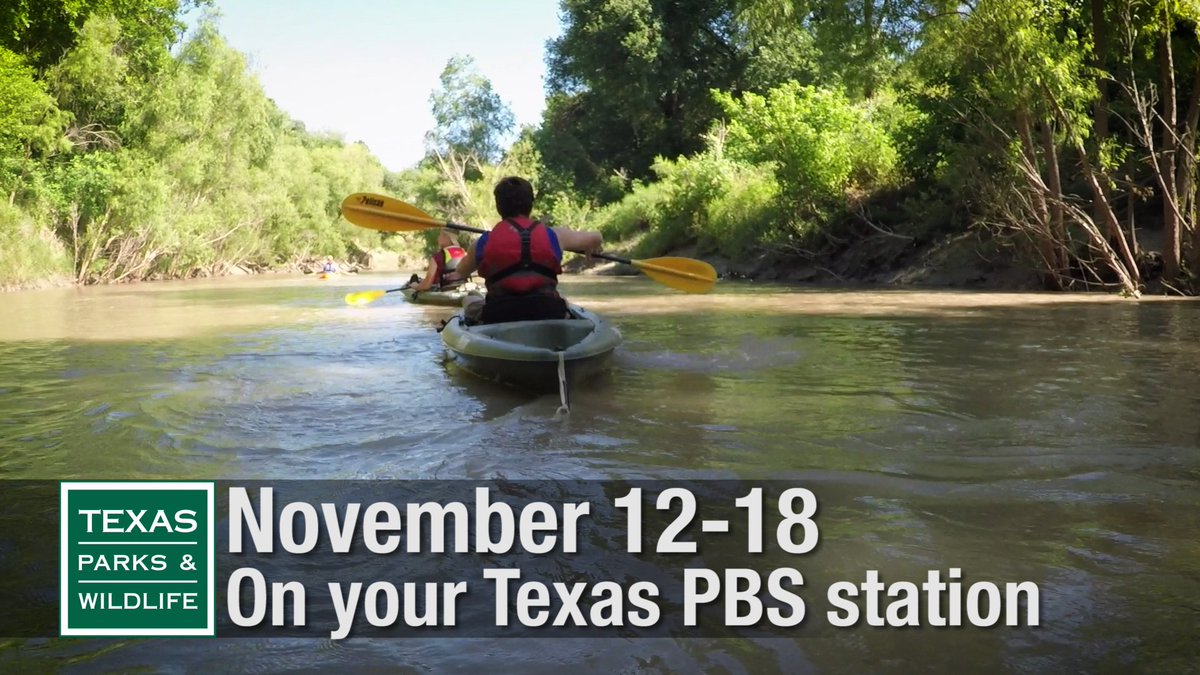 TPWDnews's tweet photo. On this week's #PBS show, we take a leisurely float while discovering some history on the #Goliad Paddling Trail: https://t.co/ppqgwBelLO https://t.co/lFX4HeEeNu
