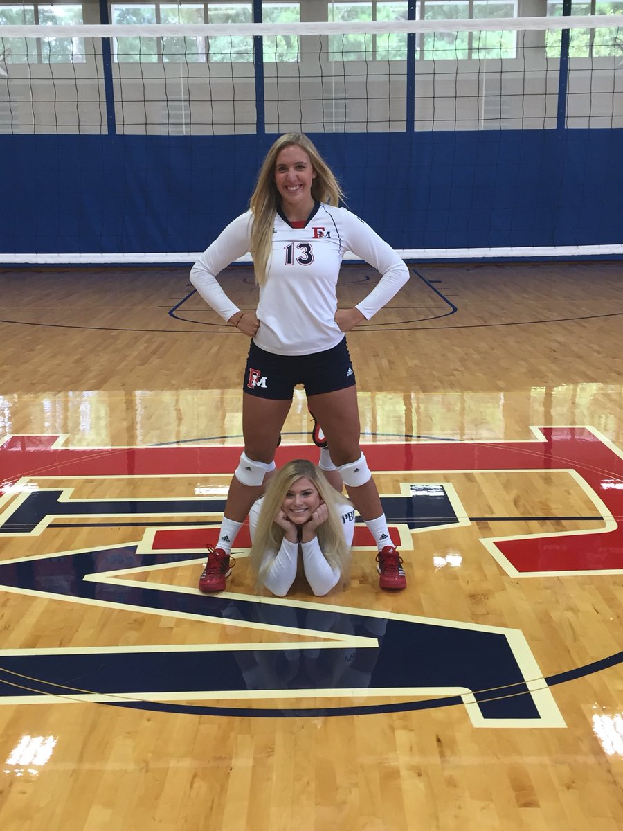 FMUVolleyball's tweet photo. Come out tomorrow at 2pm to help us celebrate our 2 seniors!!!! @EHartings and @shelbileneigh https://t.co/pUJhdze63V