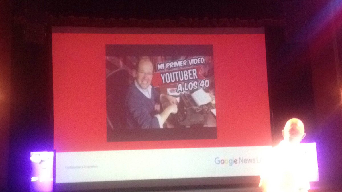 paulasoledad's tweet photo. En #NeoMediaLab2017 se comprueba que todo es posible. Por ejemplo? Periodista de 40 años se convierte en Youtuber. https://t.co/dOKC0ulv6l