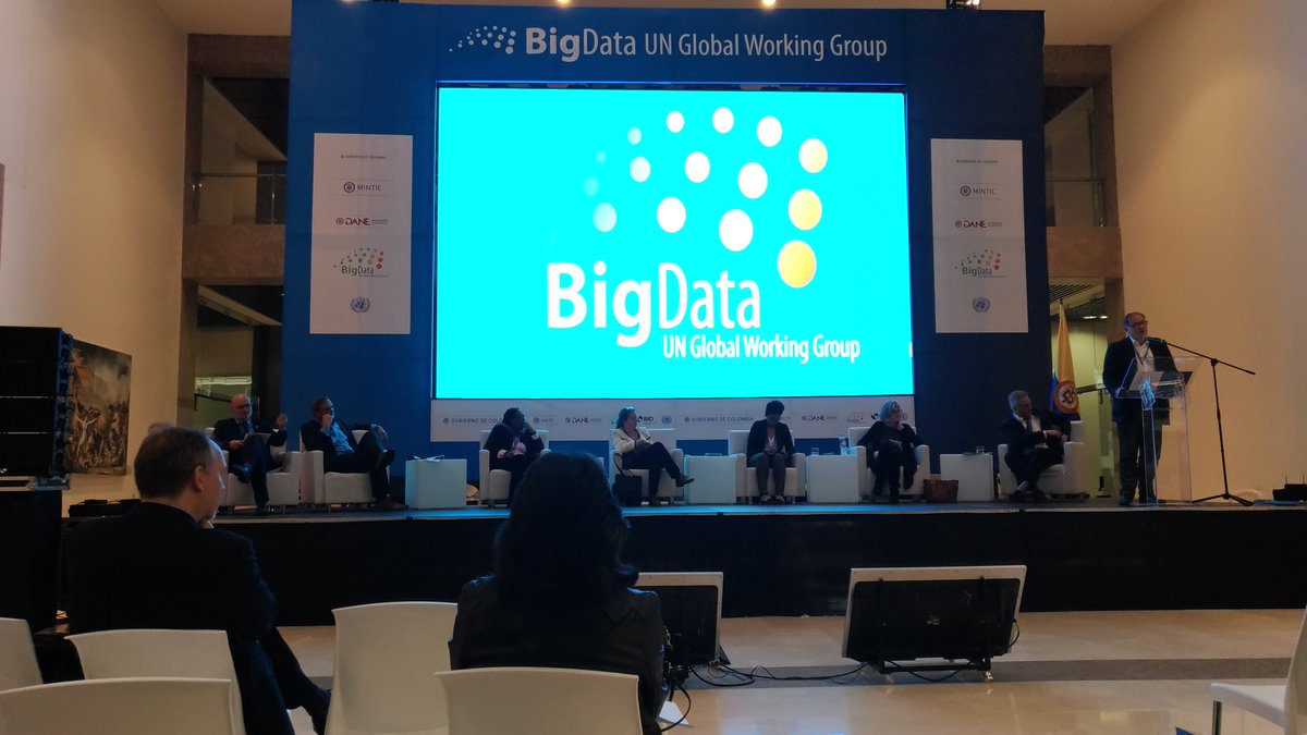 DANE_Colombia's tweet photo. .@DANE_Colombia hace un llamado a mantener estrategias de innovación estadística en el tiempo para resolver retos ya identificados que permitan acceder a más datos y trabajar de manera articulada y armoniosa #UNBigData2017 https://t.co/4UOFxBLTr4