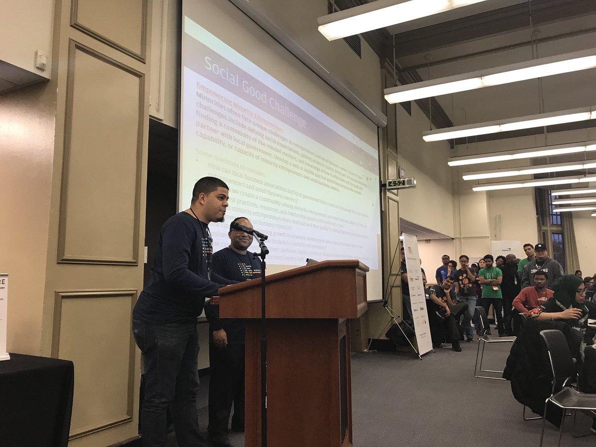 Former President Rodny Perez representing our sponsor JP Morgan Chase!