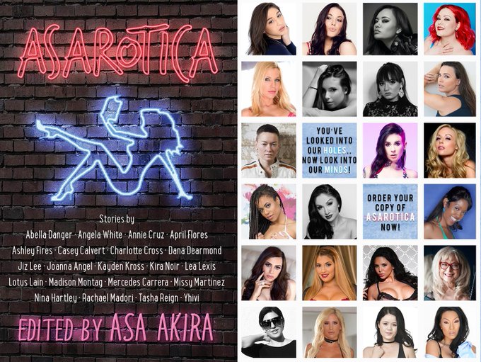 In good company.  Buy @AsaAkira's "Asarotica" with story contributions from the many people in the picture<a class="tags" href="/tag/asaakira">@asaakira</a>