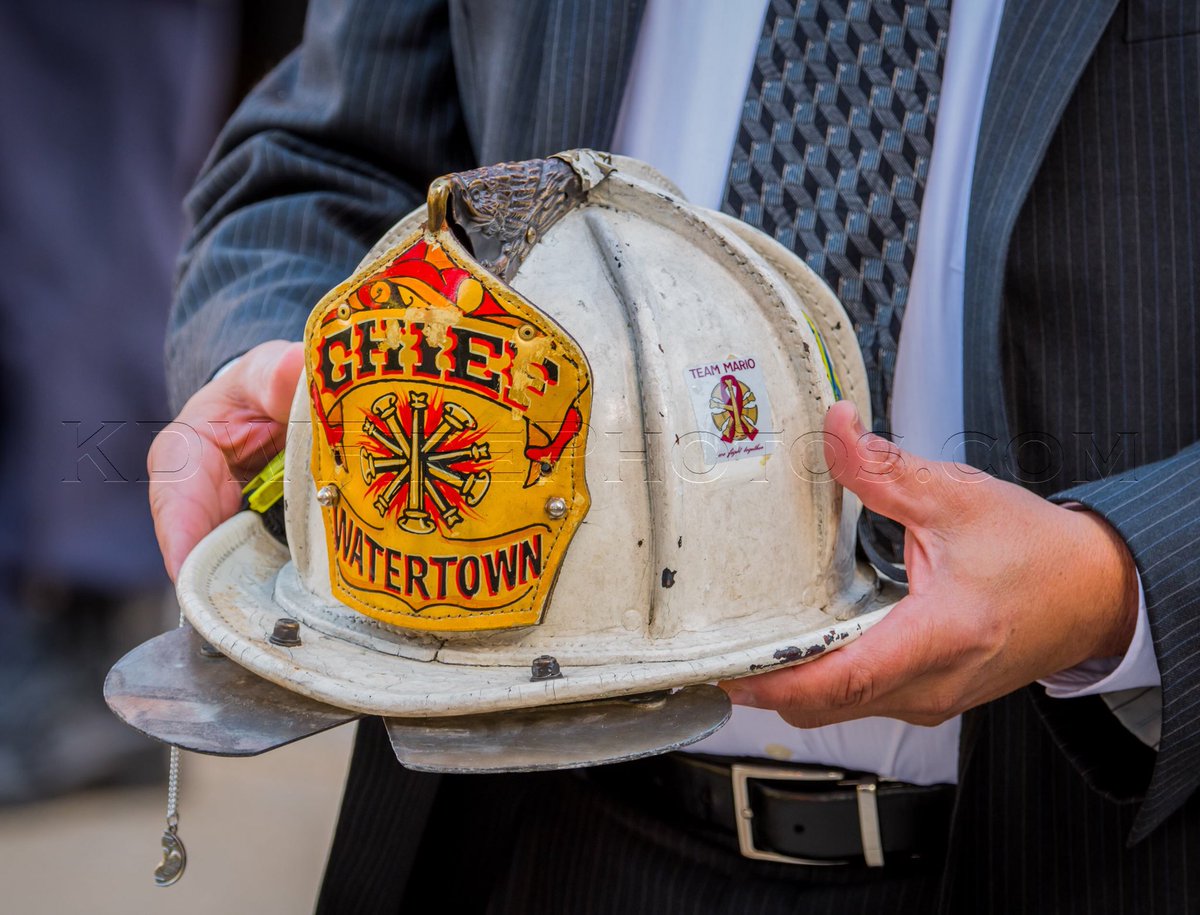 kdwfirephotos's tweet image. Family, friends, colleagues &amp;amp; members of @Local_1347 came together today to celebrate the life of Chief Mario Orangio who recently passed away due to job related cancer. RIP Chief @WatertownFD
