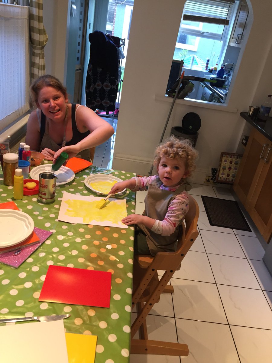 Arts and crafts with flo was amazing