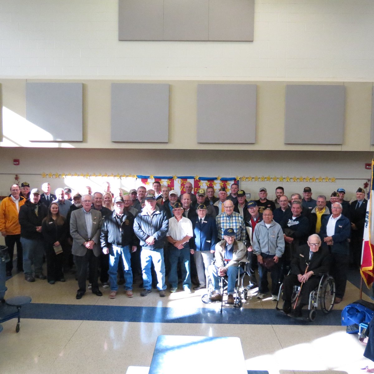 WEB_UCSD's tweet image. Webster was fortunate to have our community Veterans with us for breakfast and a celebratory assembly today!  WE thank you for your service, Veterans! #PowerofWE