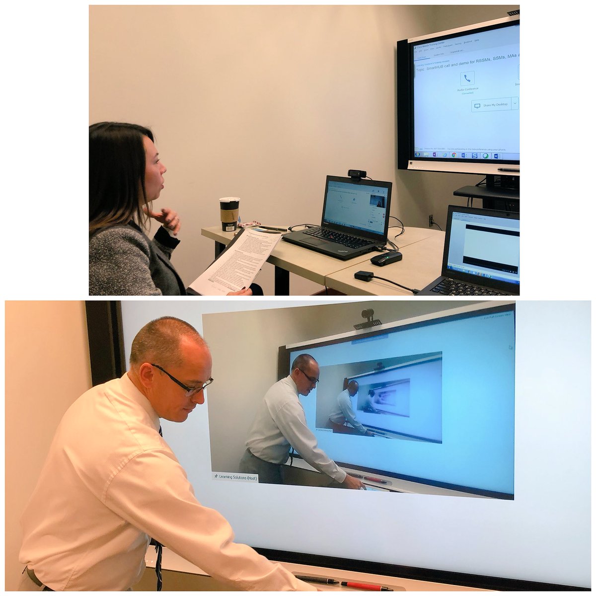 janderson3's tweet photo. #F55FSmartHub live in action for the SSO SmartHub training session today hosted by @tarayam2 #connect #newwaysofdoingbusiness https://t.co/4vf7CvhrgL