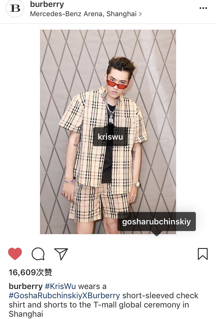 burberry instagram