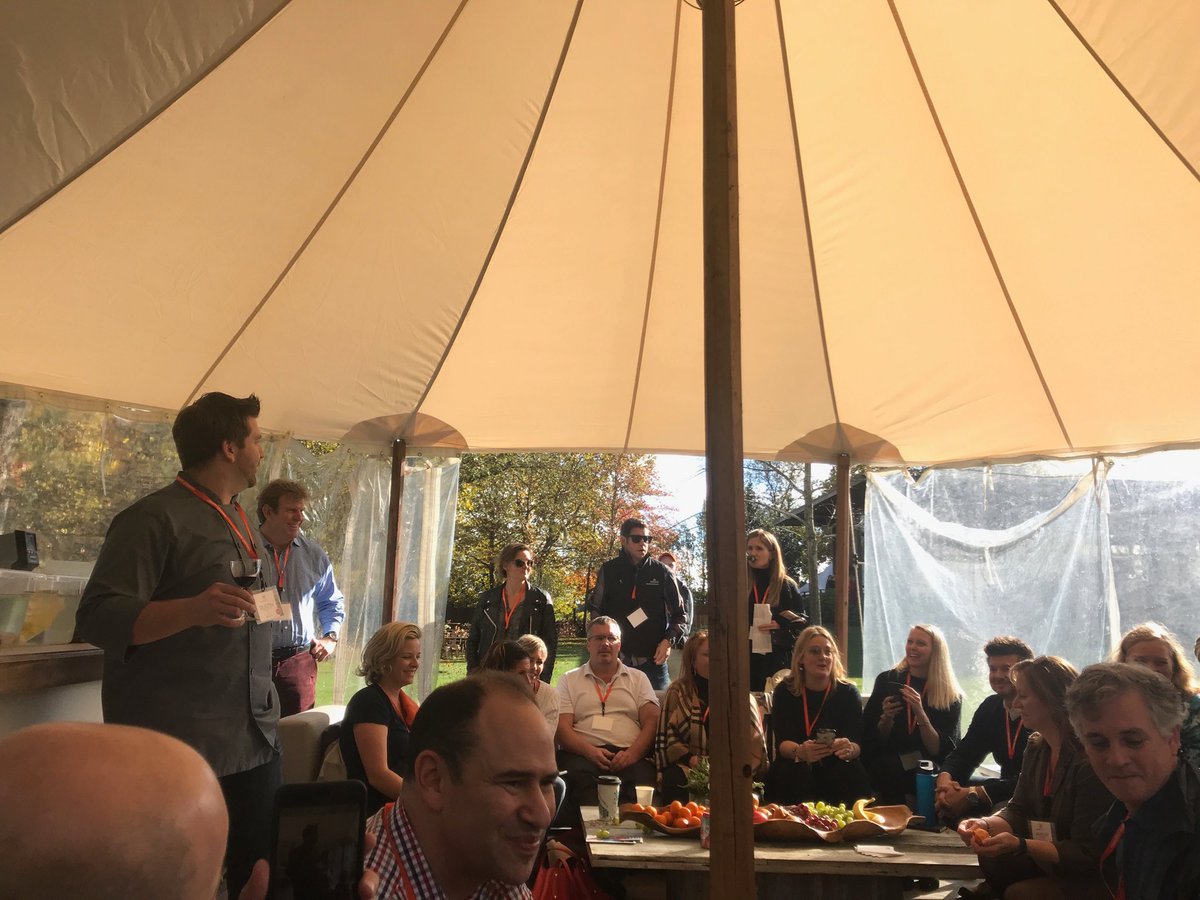 kathleenkennedy's tweet photo. Food and wine bring people together. #harvestsummit https://t.co/7DBJRCy8GC