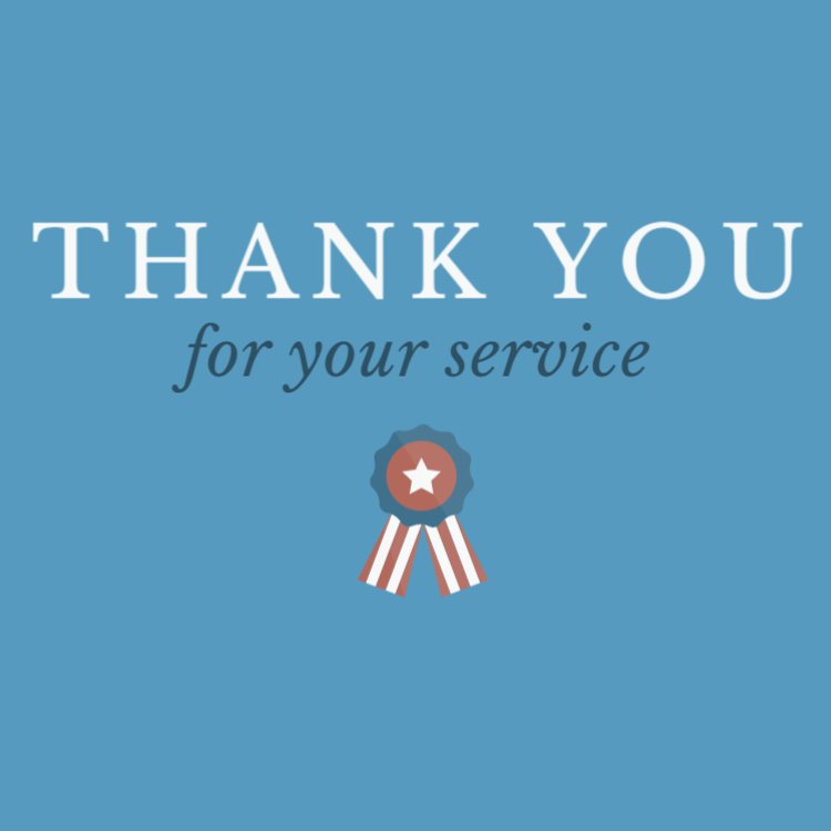 To all our DC vets: Thank you for all you've done. Your bravery is our freedom. Have a wonderful Veterans Day tomorrow.