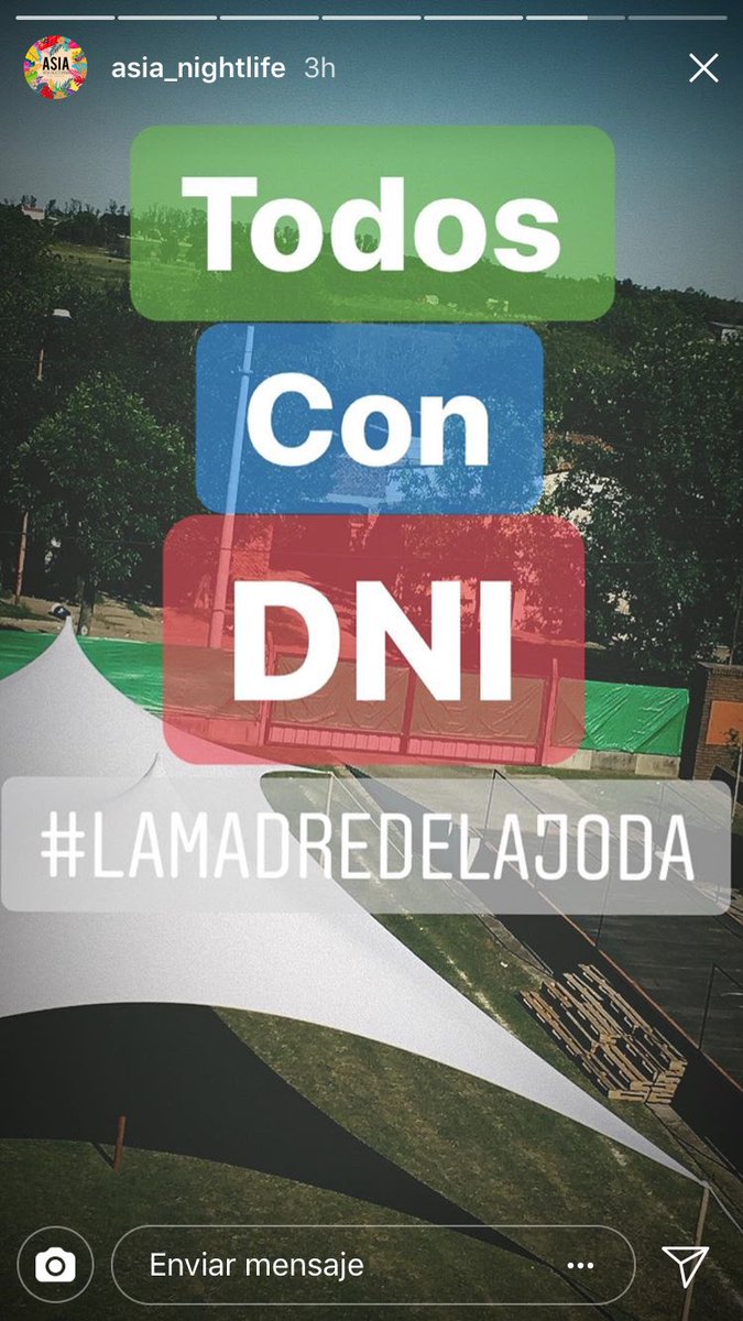 Asianight_'s tweet photo. ⚠️ Recuerden llevar DNI esta noche ⚠️ https://t.co/IGlhwoNc36