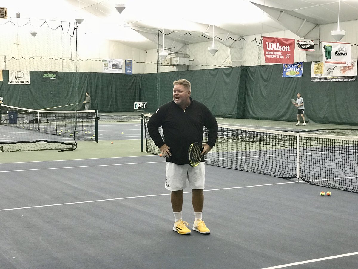 USPTA_MS's tweet photo. Bill Riddle @briddletennis presenting on Rubix Cube Tennis Practices.  Taking a drill, altering &amp; adapting it into endless options to keep it interesting and fun!! Great stuff! Thanks Bill!
#usptamiddlestates #uspta #getyour6 #tennispro #usptapro #tenniscoach #USPTAMSConf17 https://t.co/pR0zMbRzmN