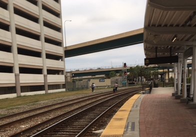 Sunrailriders's tweet photo. Kids playing on #SunRail track Friday at Church Street. #Tragedyinthemaking https://t.co/FXkuxAiF5N