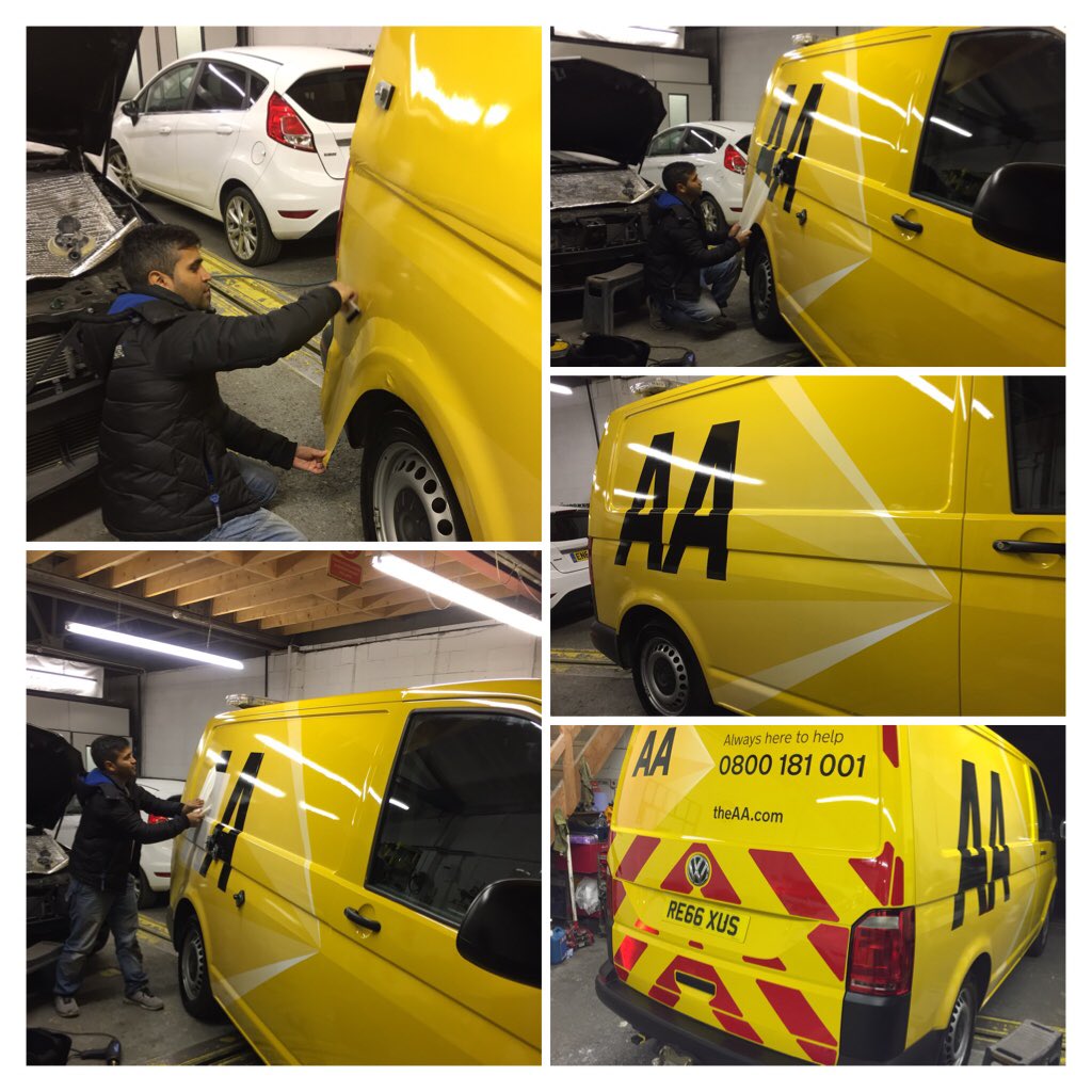 Signature187's tweet photo. Full side wrap 
#AA VanGraphics
By
#SignatureSolution https://t.co/swE9px71Ii