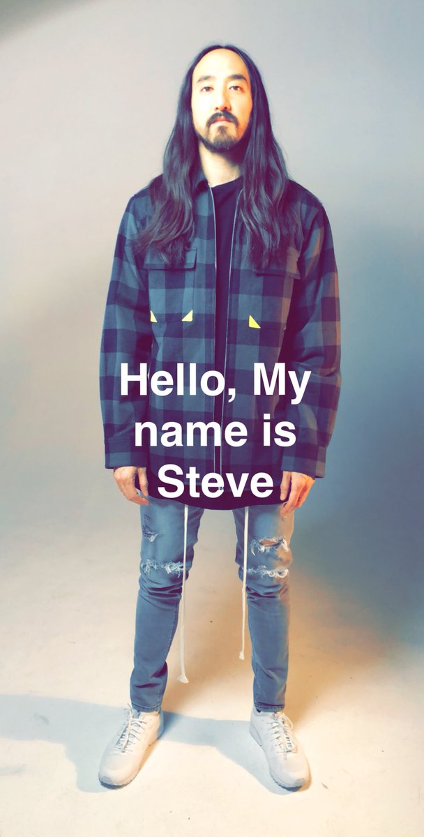 steveaoki's tweet photo. Nice to meet u https://t.co/IOOhU6IjVE