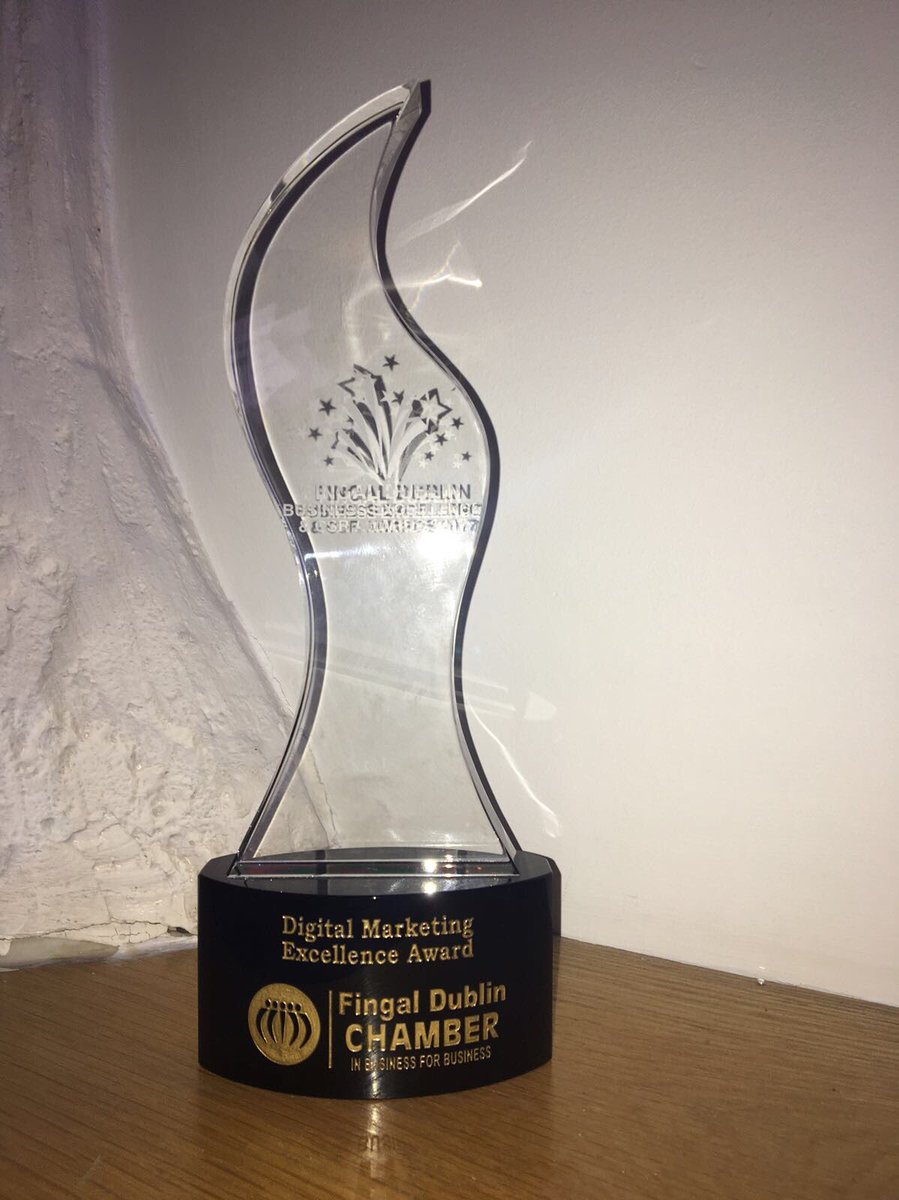 Fairyhouse's tweet photo. Delighted to win the Excellence Award for Digital Marketing at the @FingalChamber Awards beating some stiff competition! #FDCCAwards https://t.co/Lta6J1SLcg