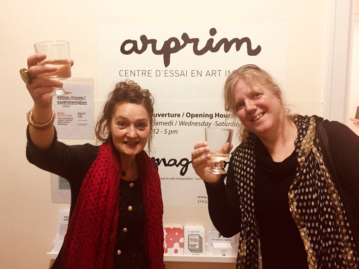 ChenierAnnie's tweet photo. En direct #Arprim , on pense très fort à @vasteetvague : bon vernissage ! https://t.co/O4vNoEWQvd