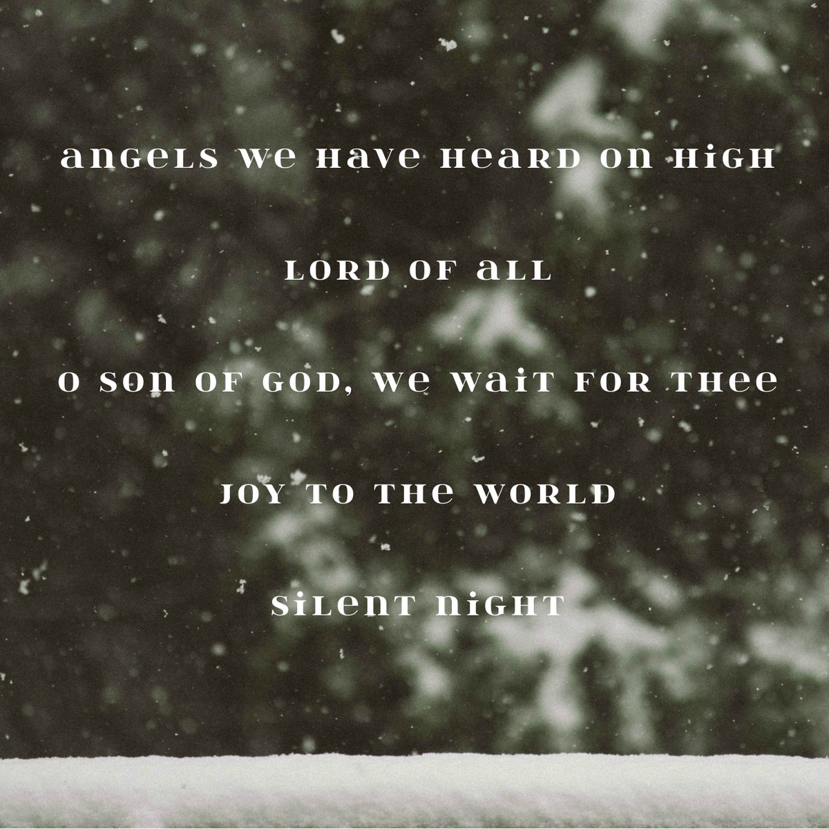 RyanBekahMusic's tweet photo. Track listing - get excited! Our EP will available to you in just a week! #ChristmasMusic https://t.co/fGMhP1eJ4d