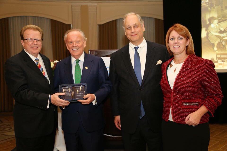 An honor to present Jim Brett with a lifetime achievement award for his commitment to people with disabilities. <a href="/NECouncil/">New England Council</a> <a href="/CWSBoston/">Community Work Services</a> <a href="/CraigStenning/">CraigStenning</a> #CWS140th