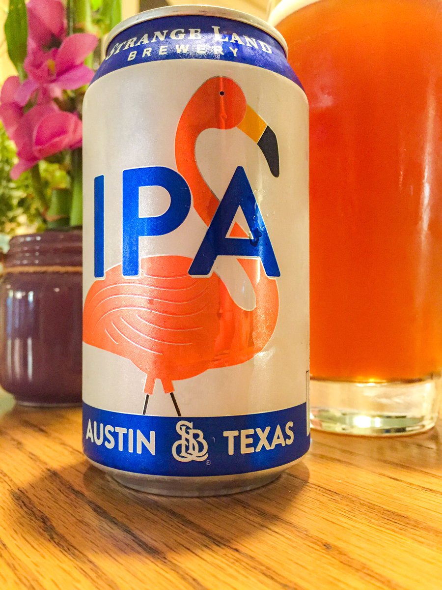 TXBeerSpot's tweet photo. I've been waiting ALL WEEK LONG for the #FirstBeeroftheWeekend! It has arrived...and @StrangeLandBrew #IPA just caught my eye. https://t.co/ATI2zjVGbl