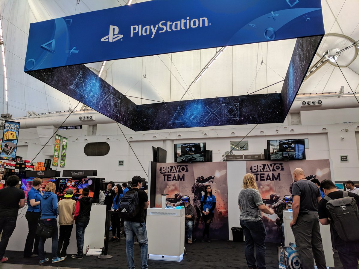 playstation canada on twitter fan expo vancouver kicks off today
