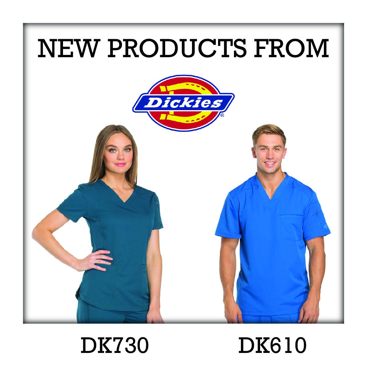 Scrubs4Lesscom's tweet image. New products coming soon from Dickies! Check out DK730 &amp;amp; DK610!