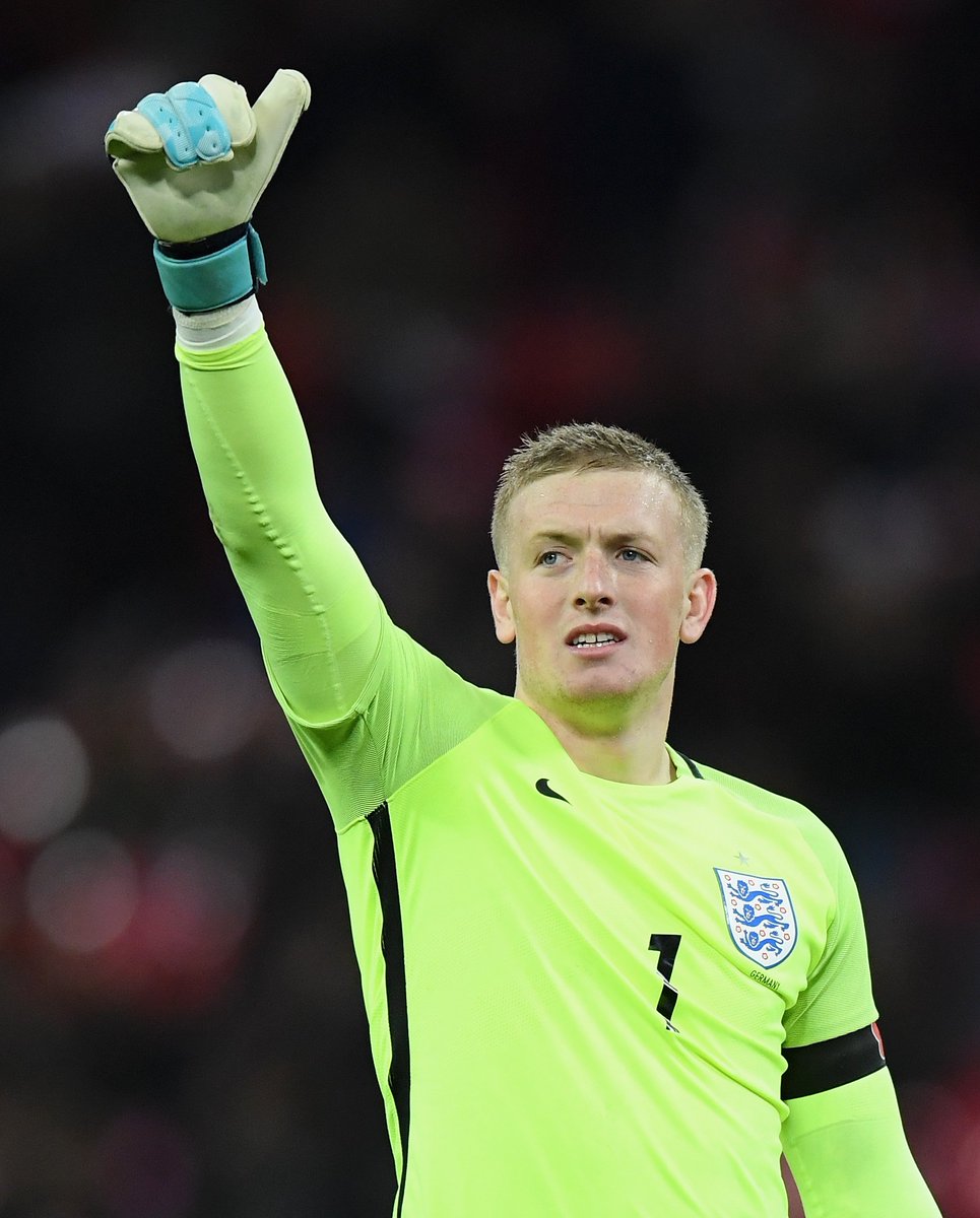 Should Jordan Pickford be England No1 after his impressive debut? He was one of five England debutants in their draw with Germany. Report: bbc.in/2hYwtXb