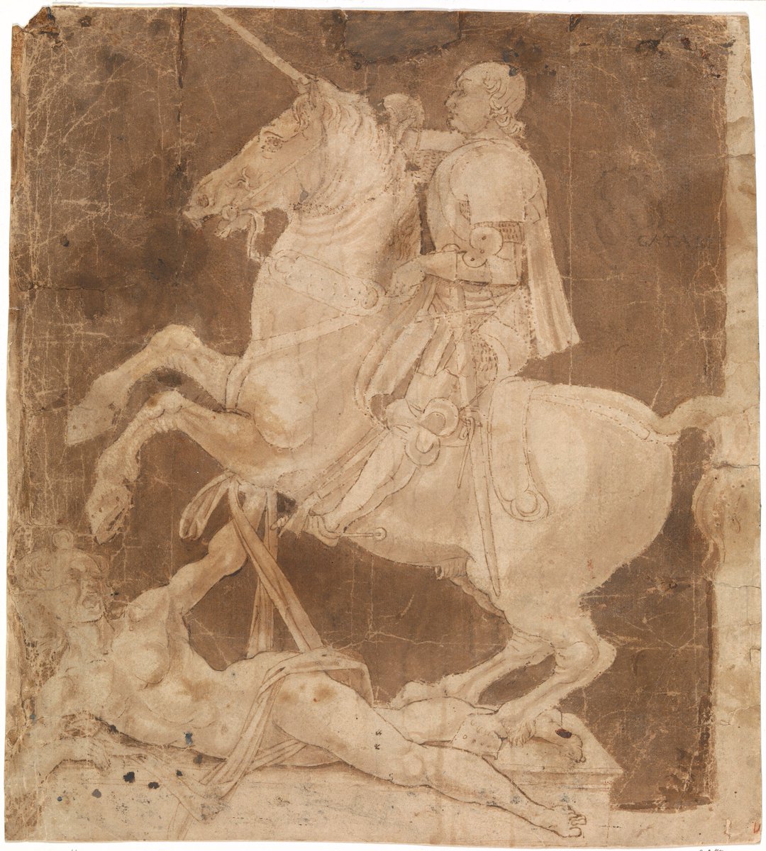 metmuseum's tweet photo. "Leonardo to Matisse" traces European drawing from the Renaissance to the early 20th century. https://t.co/c51TW5tB1u #MetMasterDrawings https://t.co/Pmua6MkjZD