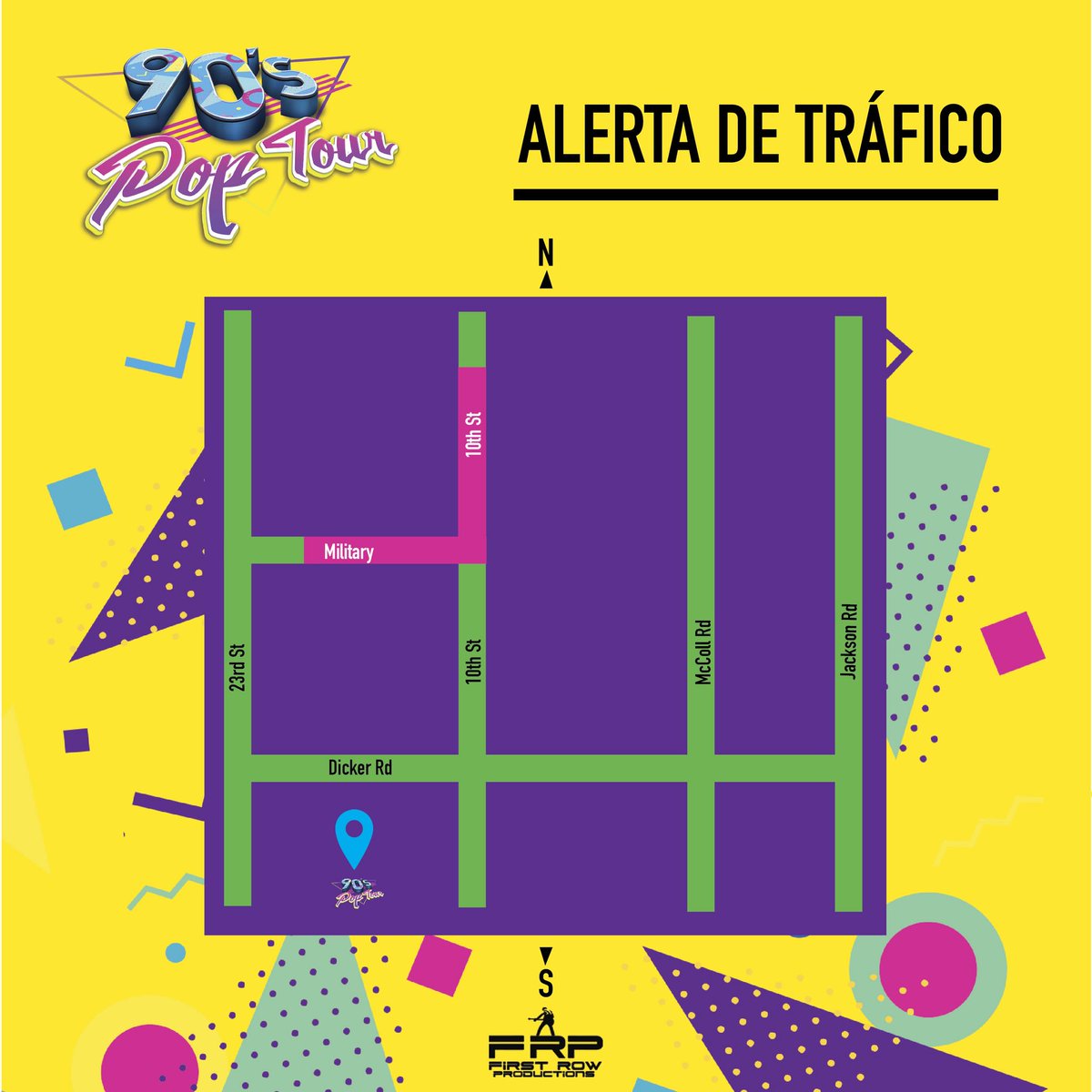 FirstRowPro's tweet photo. Les recomendamos que usen vías alternas para llegar a la arena debido a que hay reparaciones en la calle 10 y la Militar, tomen sus precauciones, salgan con tiemp para que lleguen con bien y a tiempo para disfrutar de este concierto. https://t.co/8RFQ8bqqqG