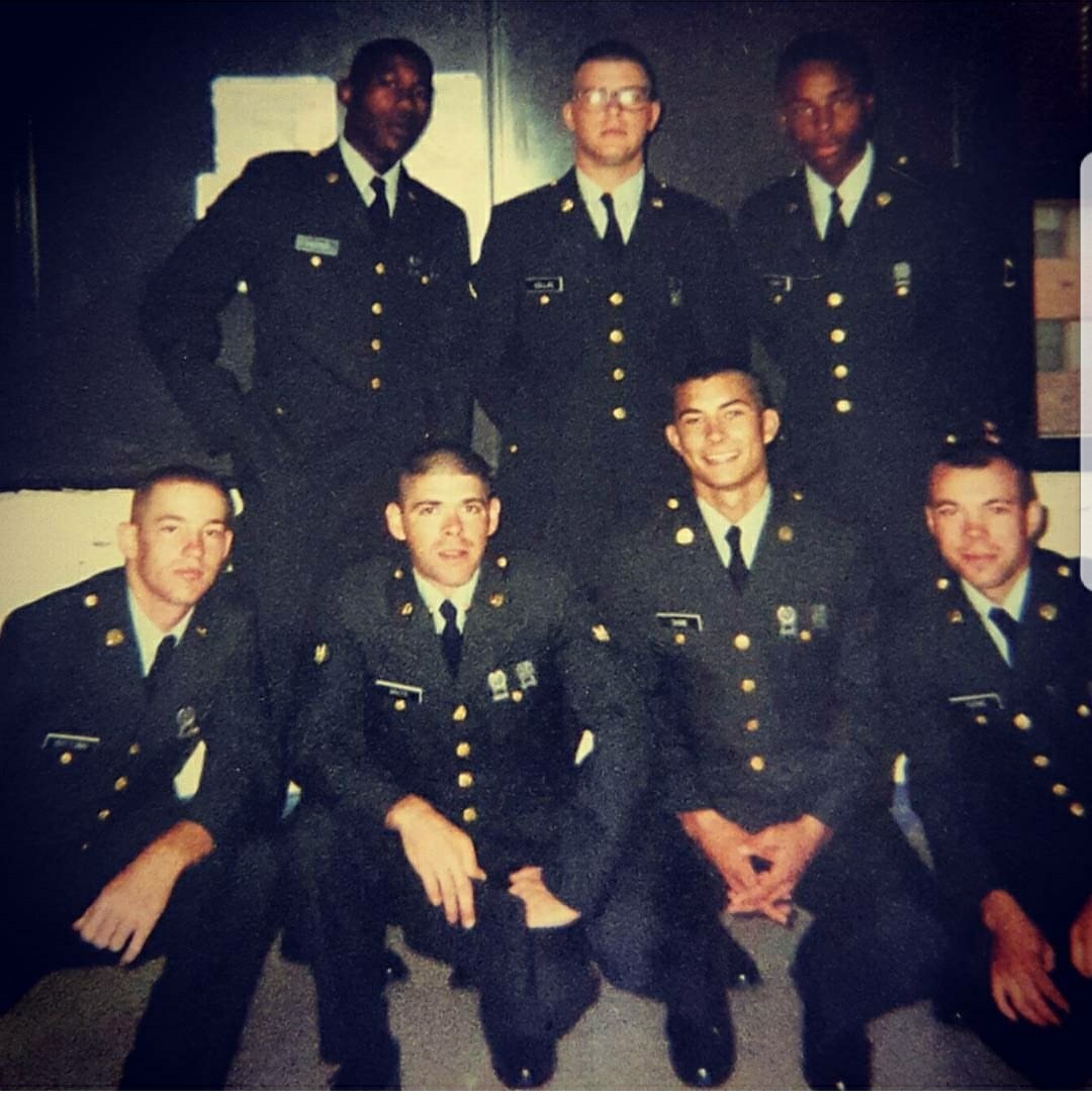 Can you find Pre-moustache Nick? #HappyVeteransDay2017 #brotherhood #circa1999