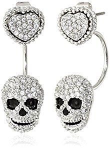 WThinkinBout's tweet photo. Holiday Gift Idea Betsey Johnson "All That Glitters" Skull and Heart Front and Back Earrings https://t.co/kfeW0ve7if  #ad #Sales #Deals #ChristmasDeals #Gift https://t.co/jp43zhgnhx