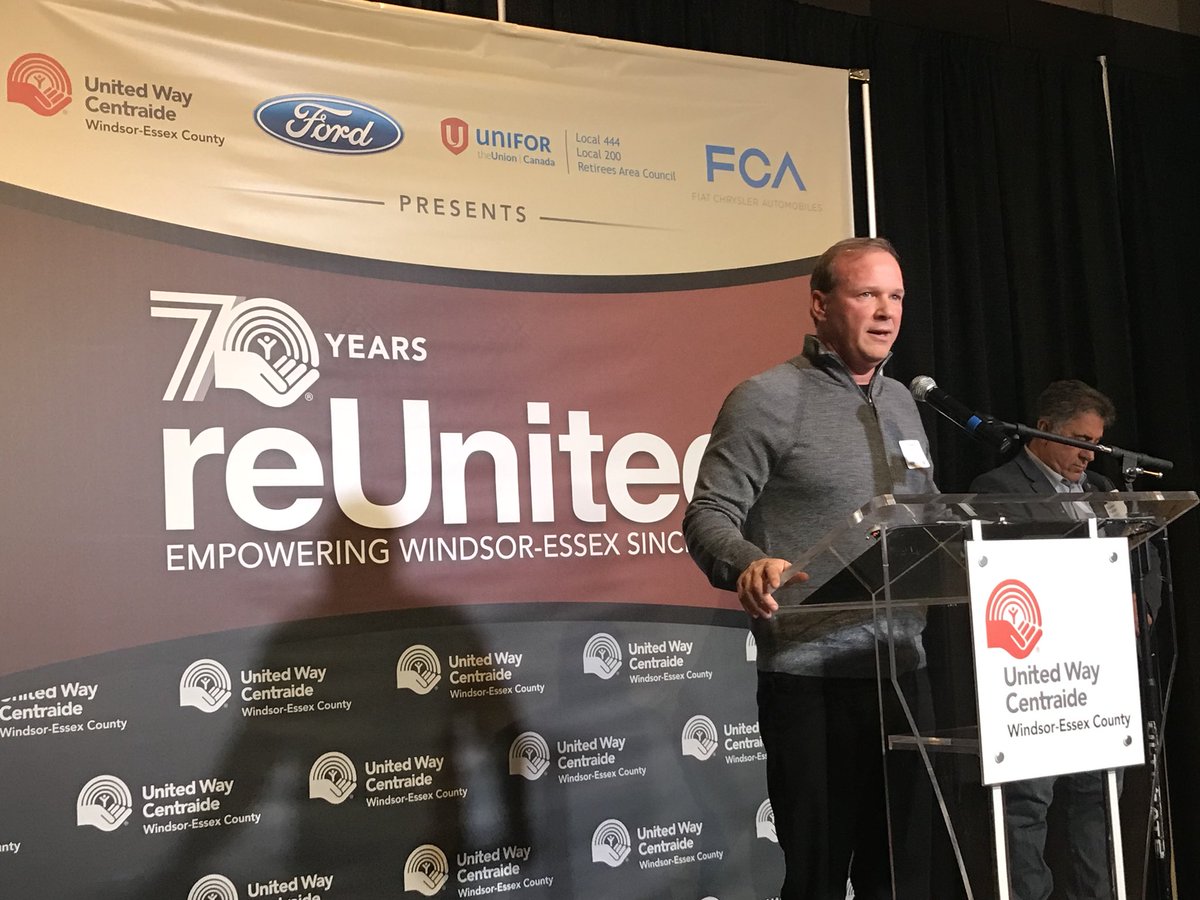 UnitedWayWECK's tweet photo. TY to our presenting sponsors &amp; dedicated partners. @UniforTheUnion Local 200, Retirees &amp;@LOCAL444UNIFOR #70reUnited https://t.co/sKoaeovwgx