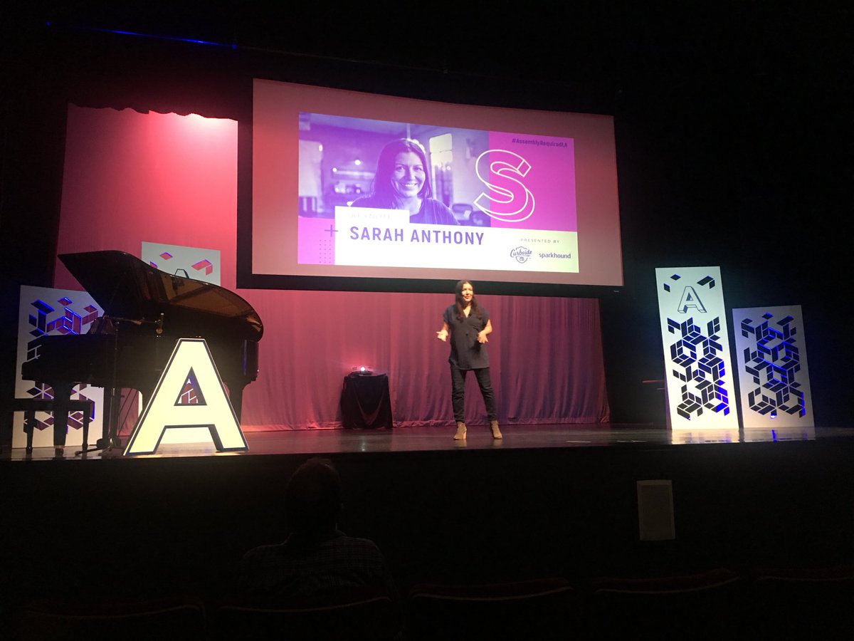 lfox3's tweet image. “#Documentary filmmaking is mostly guesswork.” PREACH @sarah_anthony3 #assemblyrequiredla #storytelling