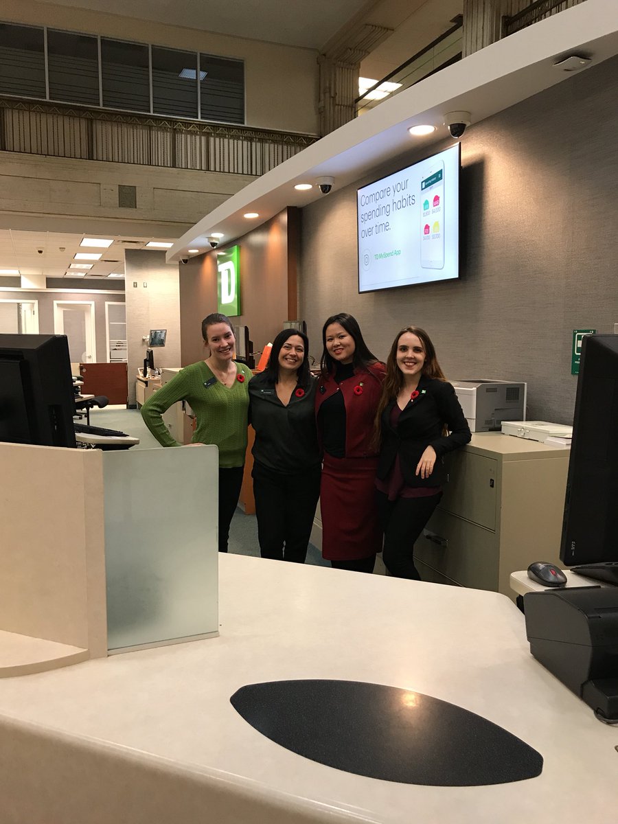 msouf_TD's tweet photo. Come check out our newly renovated branch! And meet our friendly staff!! Only at #BranchOne!! #OneTD @sweetbellk68 @ChiHui9 @RachaelLaverty @KevinBertoia_TD https://t.co/JBRJEtxQ73