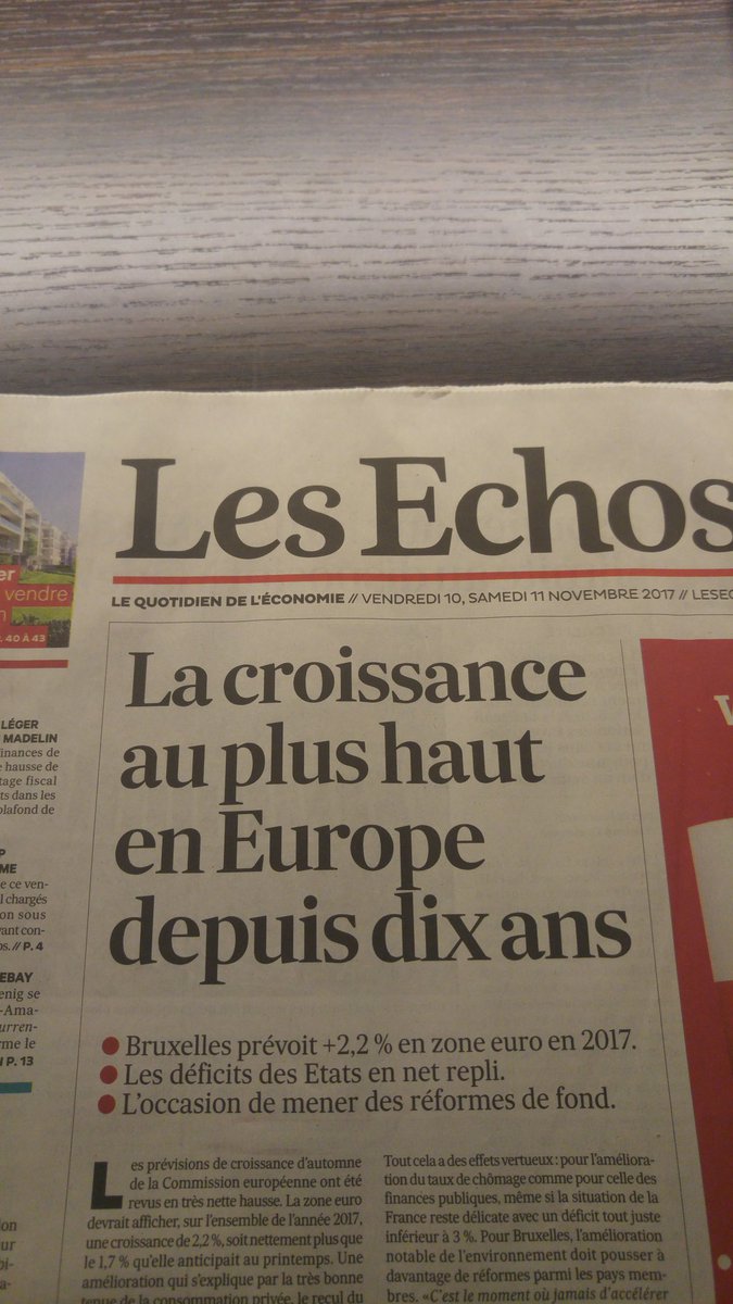 Denis Macshane On Twitter Front Page Of Lesechos Don T