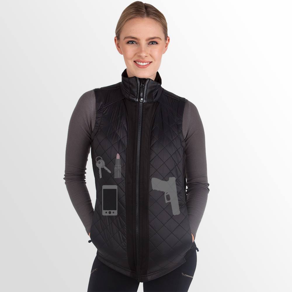 undertechu's tweet photo. Pre-order now and save!  The Crossroads Fitted Vest is the most fashionable concealed carry option out there!  Plenty of room for a handgun, cell phone, wallet, keys &amp; more. Pre-order now at https://t.co/VzYjOmqXjq #CCW #UnderTechUnderCover https://t.co/k9U7bW0mJe