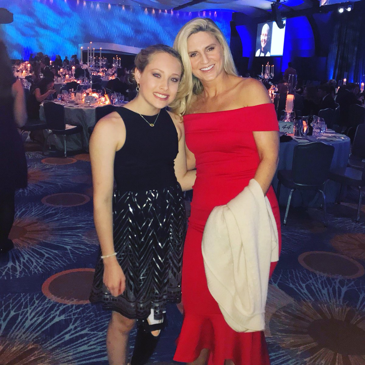 Emily_Gagnon's tweet photo. The ⭐️star⭐️ of the night @gracebunke. #RallyOn #DeltaDoublePlay @RallyFoundation https://t.co/9wZlmhNkXh