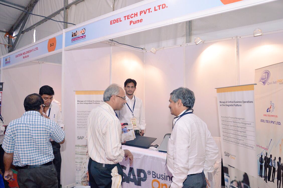 anil_marali's tweet photo. @Narahari_ET @SAPIndia @SAPBusinessOne @NitinParanjape @Erwan_philippe @miteshrgandhi @Sku890 @MFahadHafeez @satishkumarm @rohithasri @neelesh_bhide @Nikita_g026 @edel_tech @Narahari_ET team geared up to demonstrate #SAP #ERP for various Industrial solution by #SAPBusinessOne for #SMEs at Industrial &amp; Engineering Expo #IndExpo at #Aurangabad #IndustrialExpo @SAPIndia https://t.co/vJf7vntlca