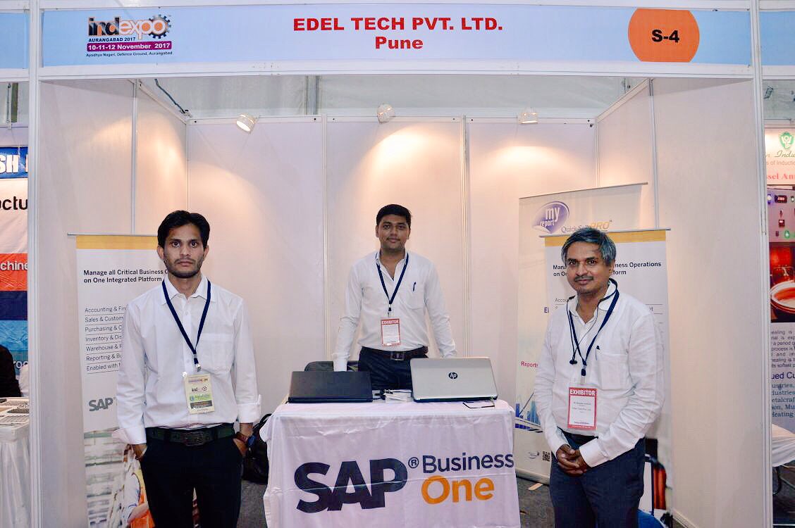 anil_marali's tweet photo. @Narahari_ET @SAPIndia @SAPBusinessOne @NitinParanjape @Erwan_philippe @miteshrgandhi @Sku890 @MFahadHafeez @satishkumarm @rohithasri @neelesh_bhide @Nikita_g026 @edel_tech @Narahari_ET team geared up to demonstrate #SAP #ERP for various Industrial solution by #SAPBusinessOne for #SMEs at Industrial &amp; Engineering Expo #IndExpo at #Aurangabad #IndustrialExpo @SAPIndia https://t.co/vJf7vntlca