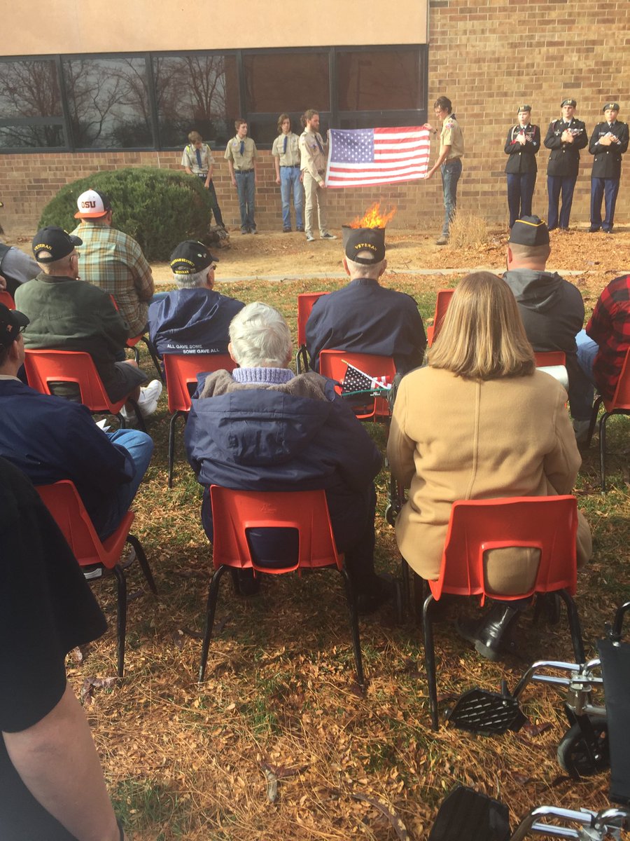 Stan_31's tweet image. A great day in Thompson recognizing our veterans in all our schools this week!