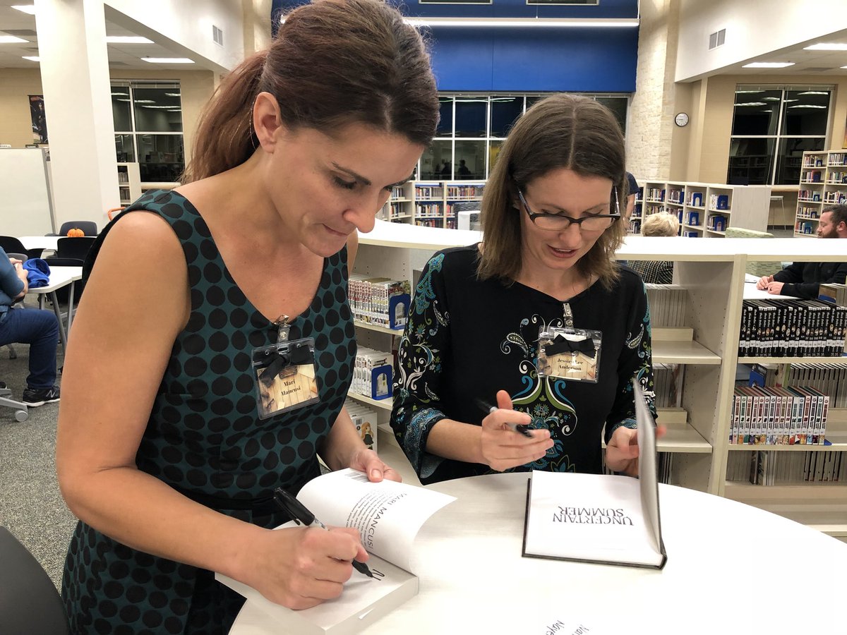 NISDFONL's tweet photo. Another successful Evening with the Authors! Support your local authors. Such great talent! #NISDFONL #NISDLib https://t.co/6lLHQB1L8s