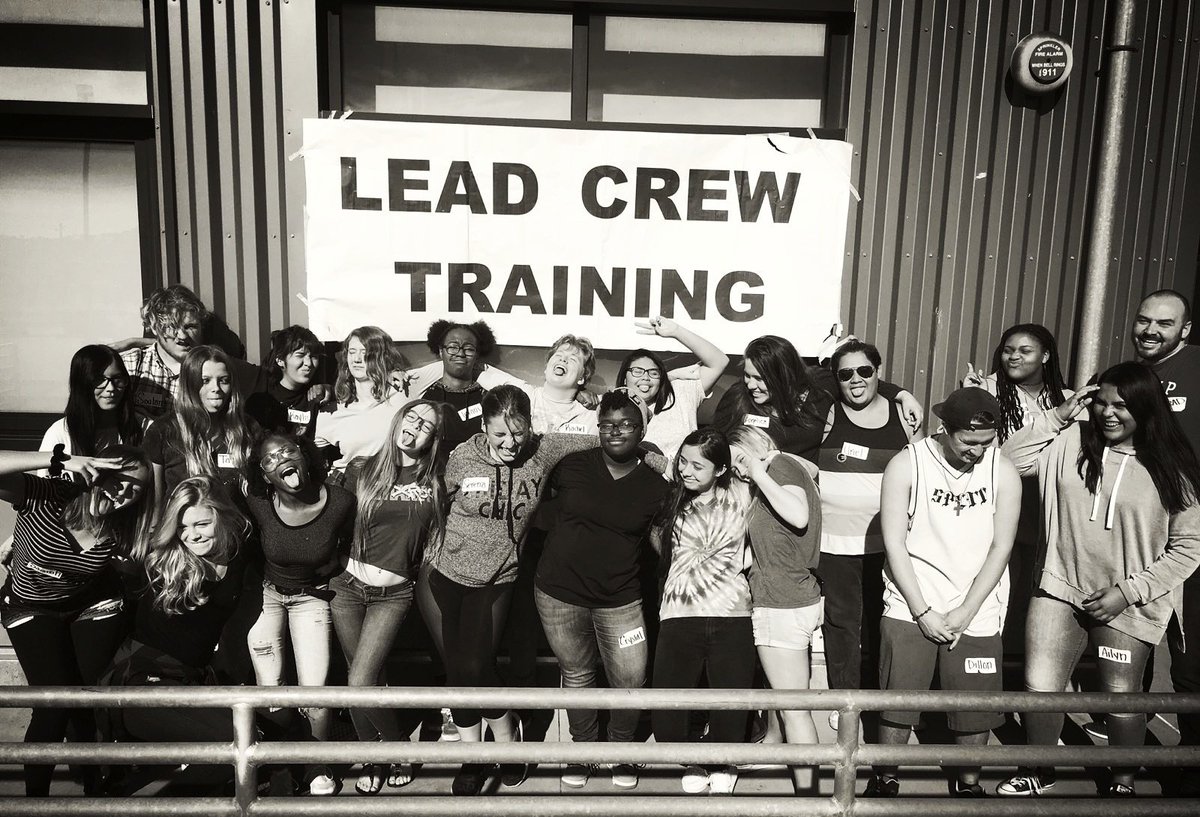 BradOstrander's tweet photo. Spent another awesome day training 21 dedicated student leaders! #CampLEAD #RealMatters #LEADCrew #GUHSD @GUHSDTweet https://t.co/05OLlHW9Lc