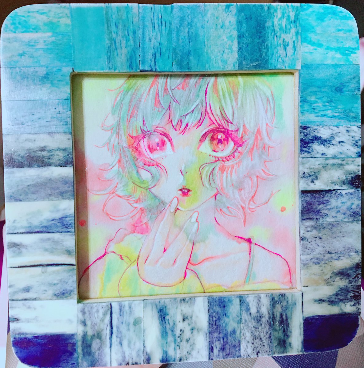 「ミニ原画追加しました〜〜!わーい 」|さしみやま / SashiMiyamaのイラスト