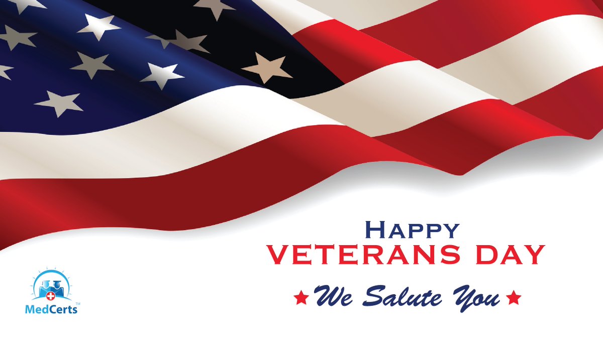 Med_Certs's tweet photo. Happy #VeteransDay! #TagAVet https://t.co/zrTu4IeMCz