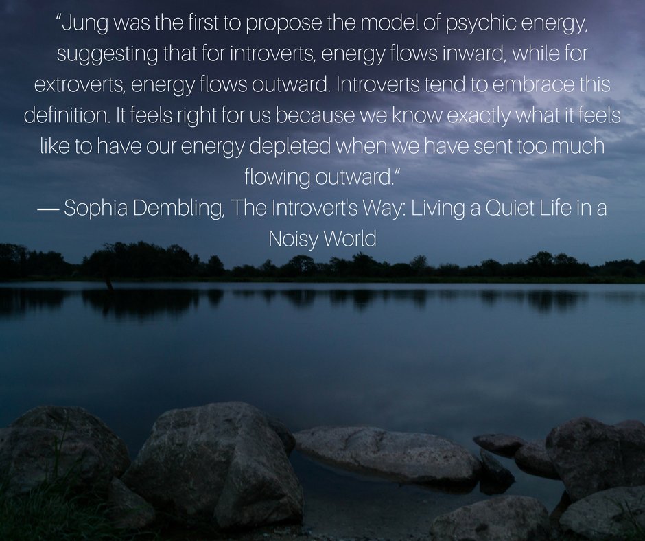 “....we know exactly what it feels like to have our energy depleted when we have sent too much flowing outward.”
― Sophia Dembling, The Introvert's Way: Living a Quiet Life in a Noisy World
#introvert