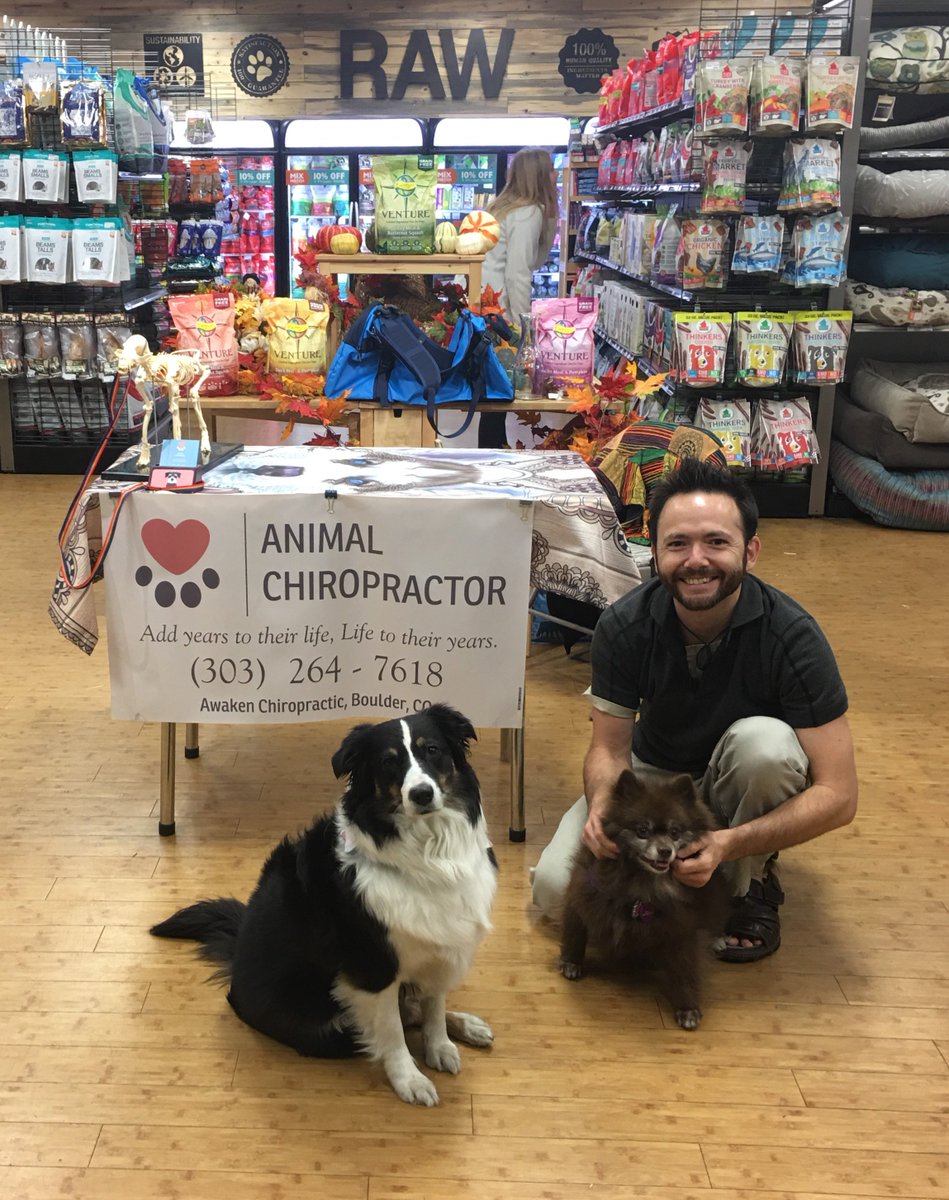 AwakenBoulder's tweet photo. Only Natural Pet in Boulder rocks!
#doghealth Only Natural Pet #animalchiropractic https://t.co/anNKnurLRq https://t.co/B1zULFZczk
