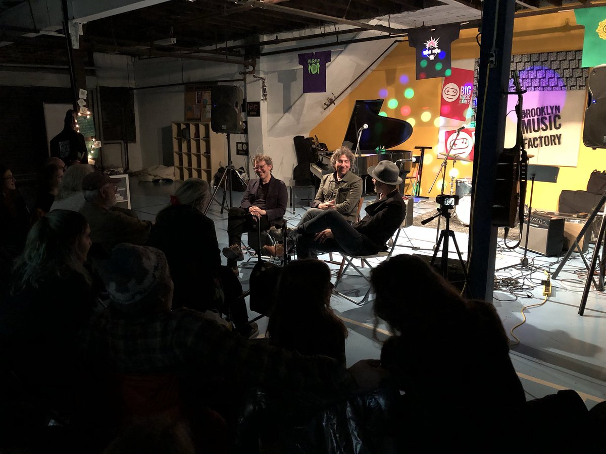 .<a href="/lostleader_/">Peter Cole</a> and @ByronIsaacsBass interviewed before their show at <a href="/BKMusicFactory/">BrooklynMusicFactory</a>.