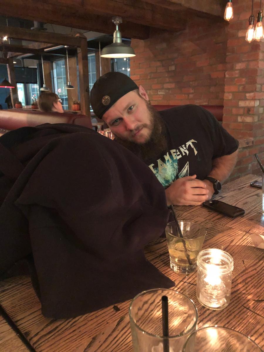 PCEfarmSALES's tweet photo. @TimZerr was playing where's Richie last night....under the coat in a loud restaurant talking to a customer. 9pm is still office hours at PCE...."Tim....I'm working here"
#customercomesfirst
#timcanwait https://t.co/EzDybLFKEg