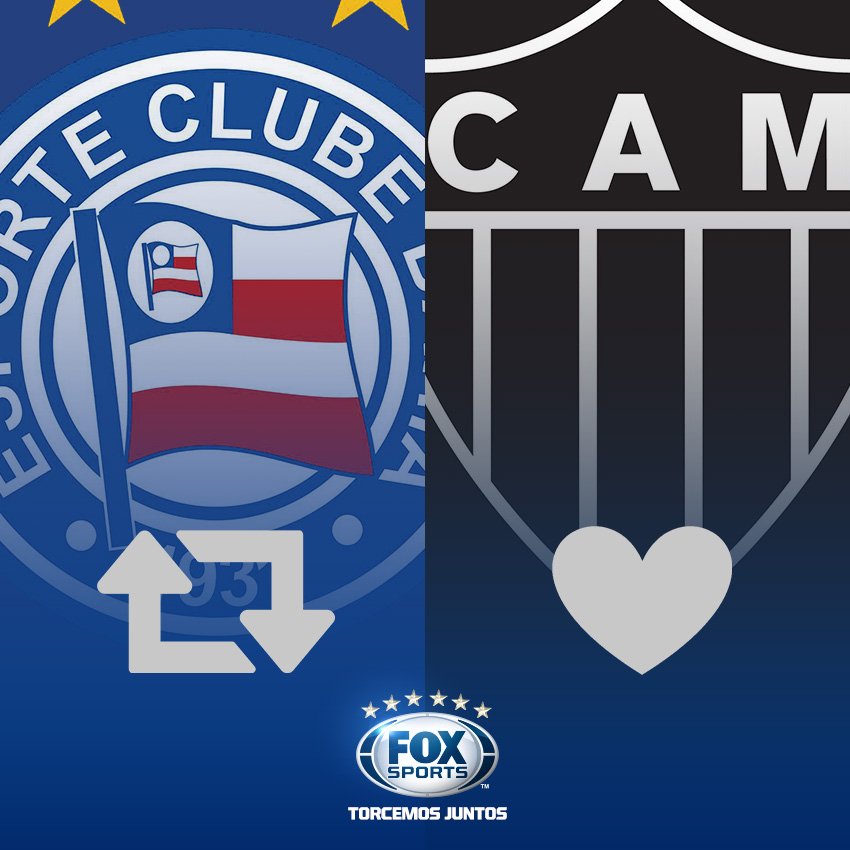 🇱🇺🏁 A BAHIA VAI PARAR! Com promesse de Fonte Nova lotada, o @ECBahia recebe o @atletico. As equipes sonham com a #LibertadoresFOXSports em 2018! Vitória do Galo ou triunfo do Esquadrão?