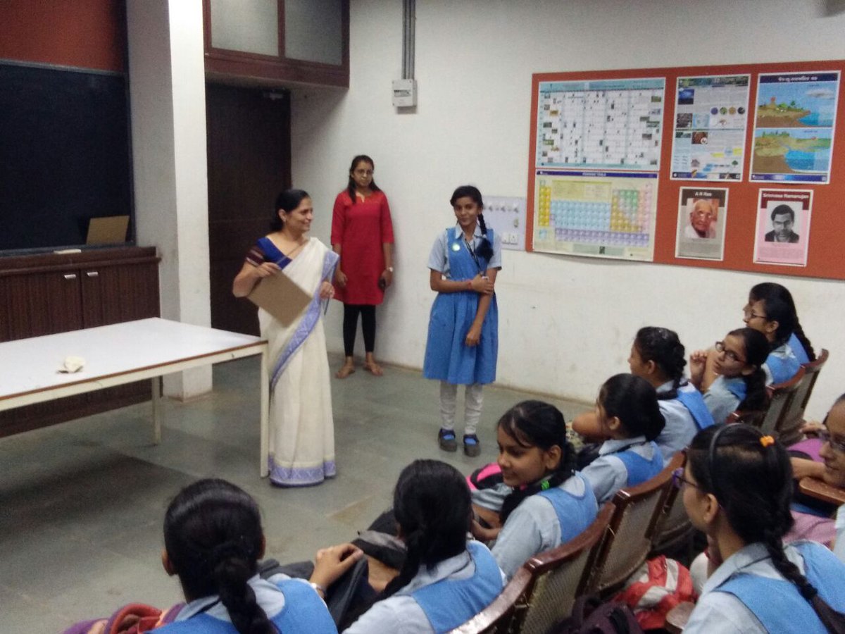 sanjaypatel412's tweet photo. CSC Visit by 57 students of class 9 visited along with the two teachers.

The visit has remained quite enriching as they were oriented about the centre. 
The visit has got converted into the development of interest of students in Science.

#spCSC https://t.co/77m5puUXCr